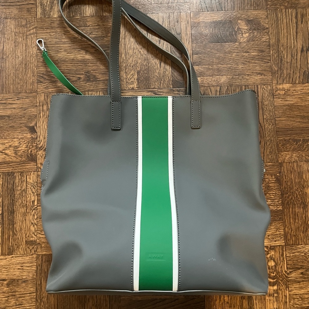 Away | Longitude Leather Tote Bag